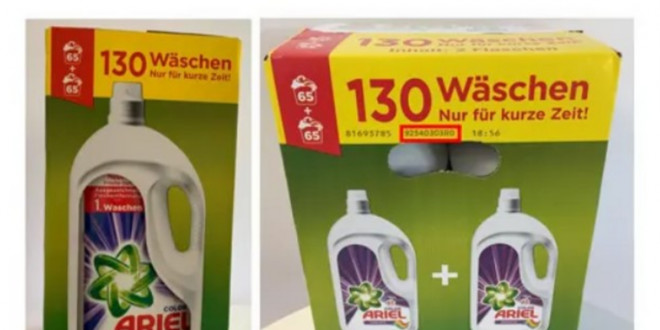 Rückruf: Ariel-Waschmittel mit Keimen belastet