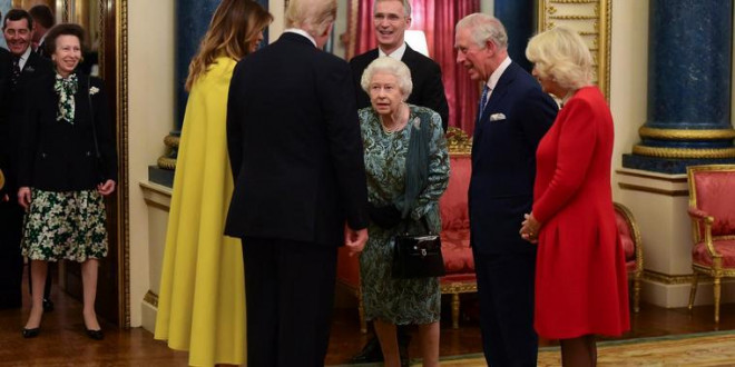 Virales Video: Verweigert Prinzessin Anne Trump die Begrüßung?