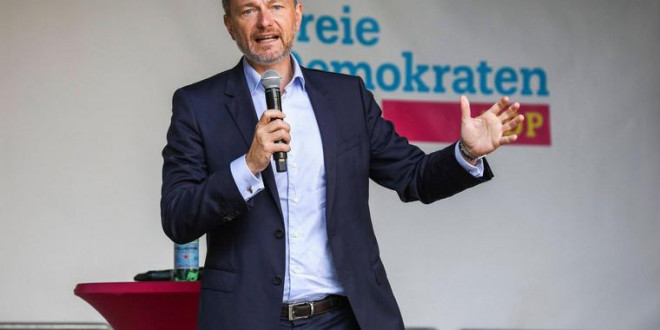 FDP-Chef Lindner will die Grünen bei der Bundestagswahl noch einholen